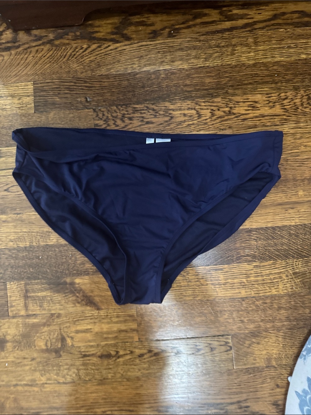 Anne Cole Navy Classic Bikini Bottom